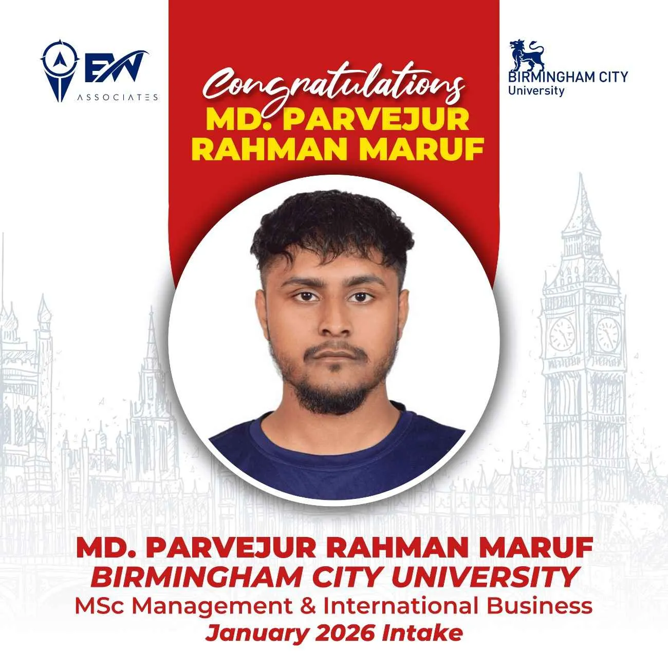 Success story - January2026VisaSuccessMd.ParvejurRahmanMaru