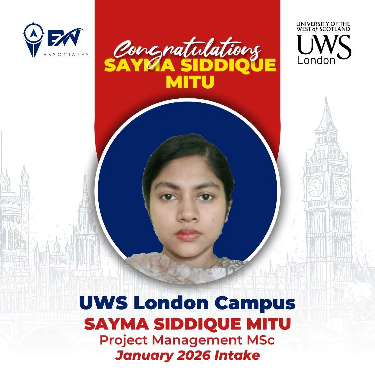 Success story - January2026VisaSuccessSaymaSiddiqueMit