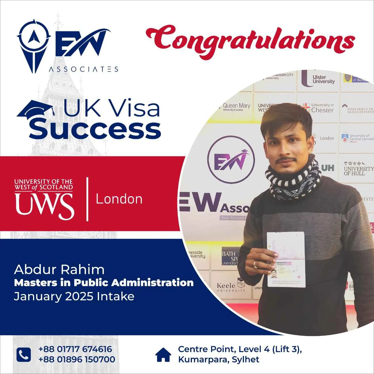 Success story - JanuarySuccessAbdurRahi