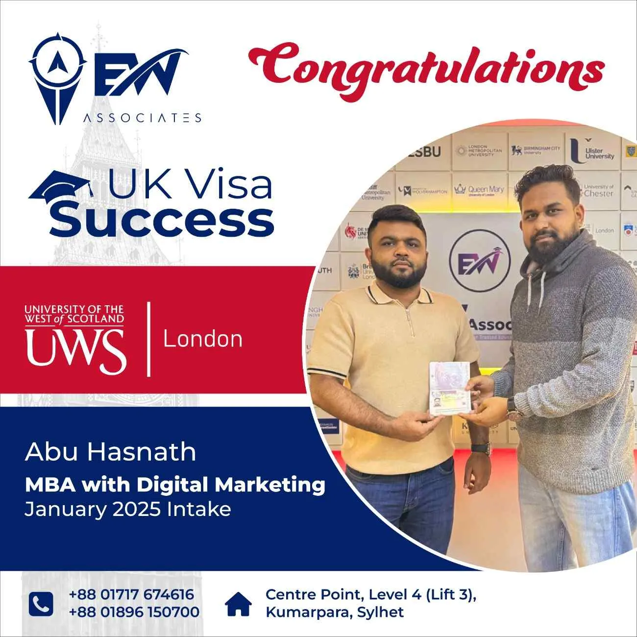 Success story - JanuarySuccessAbuHasnat