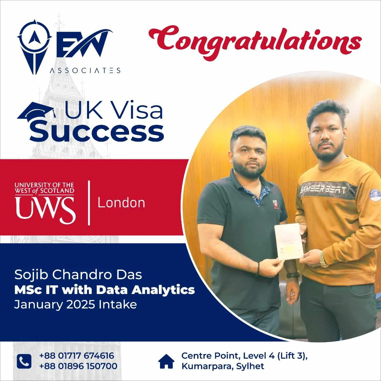 Success story - JanuarySuccessShojibChandraDa