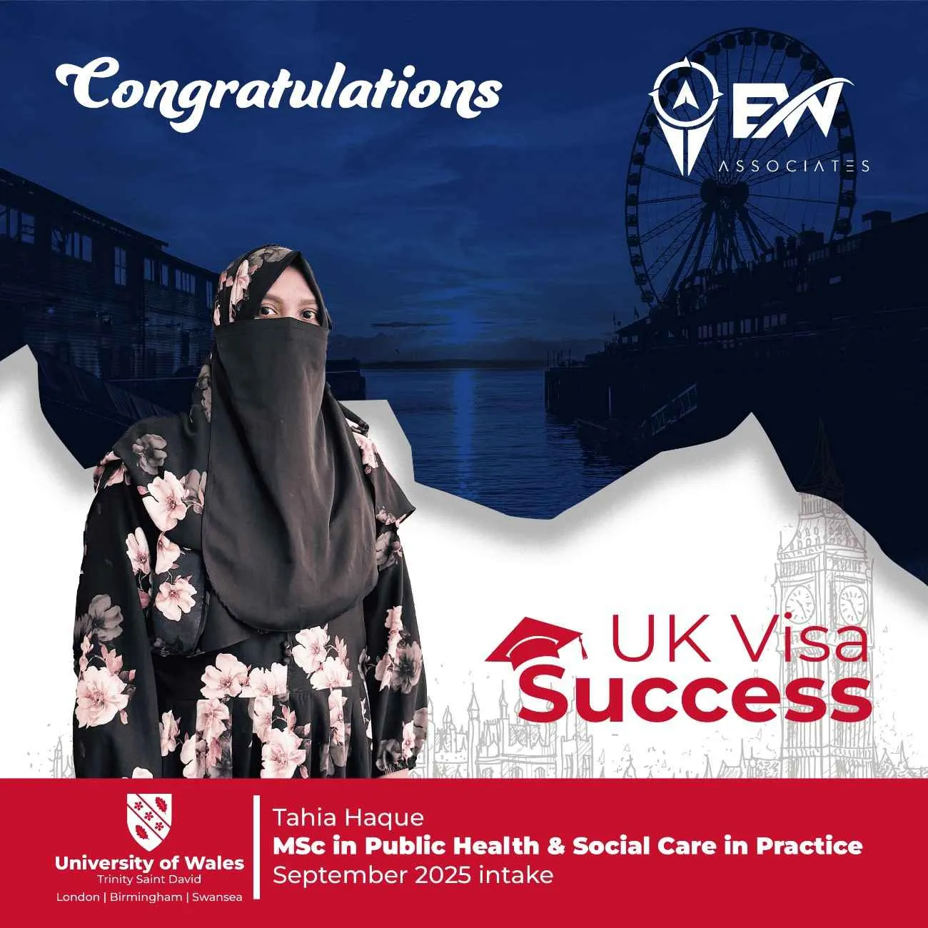 Success story - SeptemberVisaSuccessTahiaHaqu