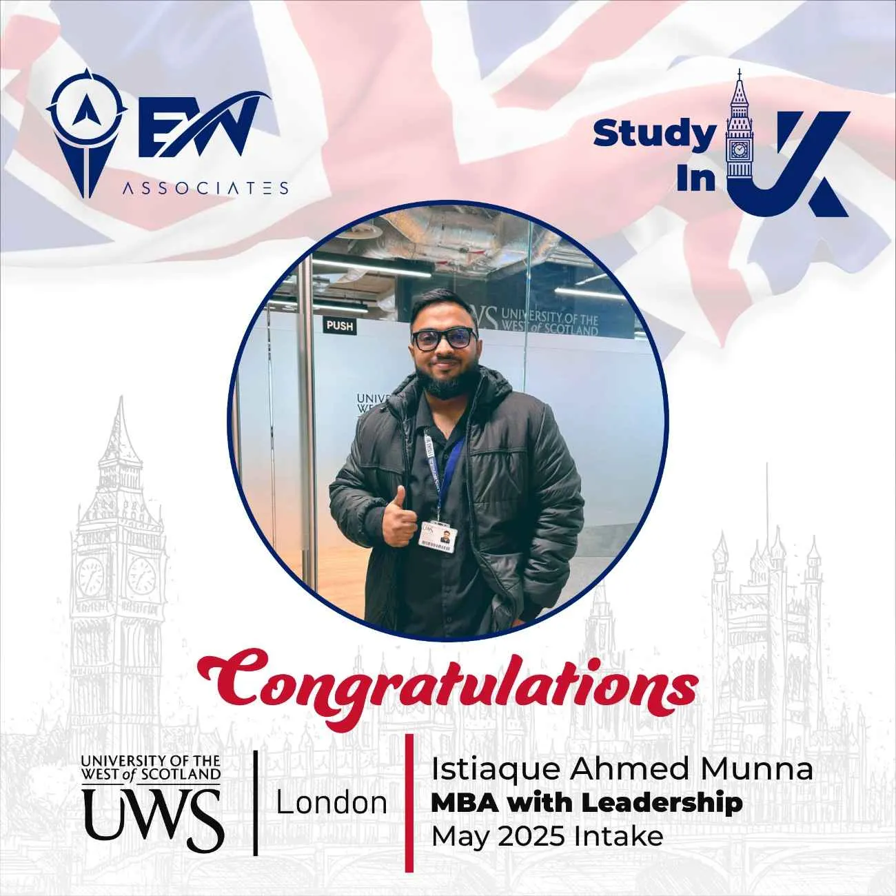 Success story - SuccessMay2025IstiaqueAhmedMunn