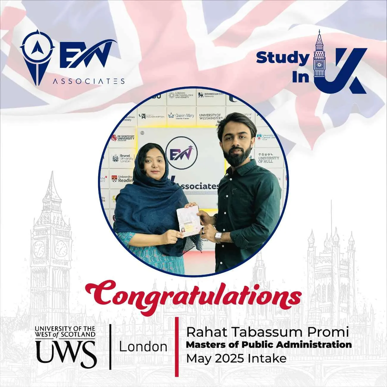 Success story - SuccessMay2025RahatTabassumProm